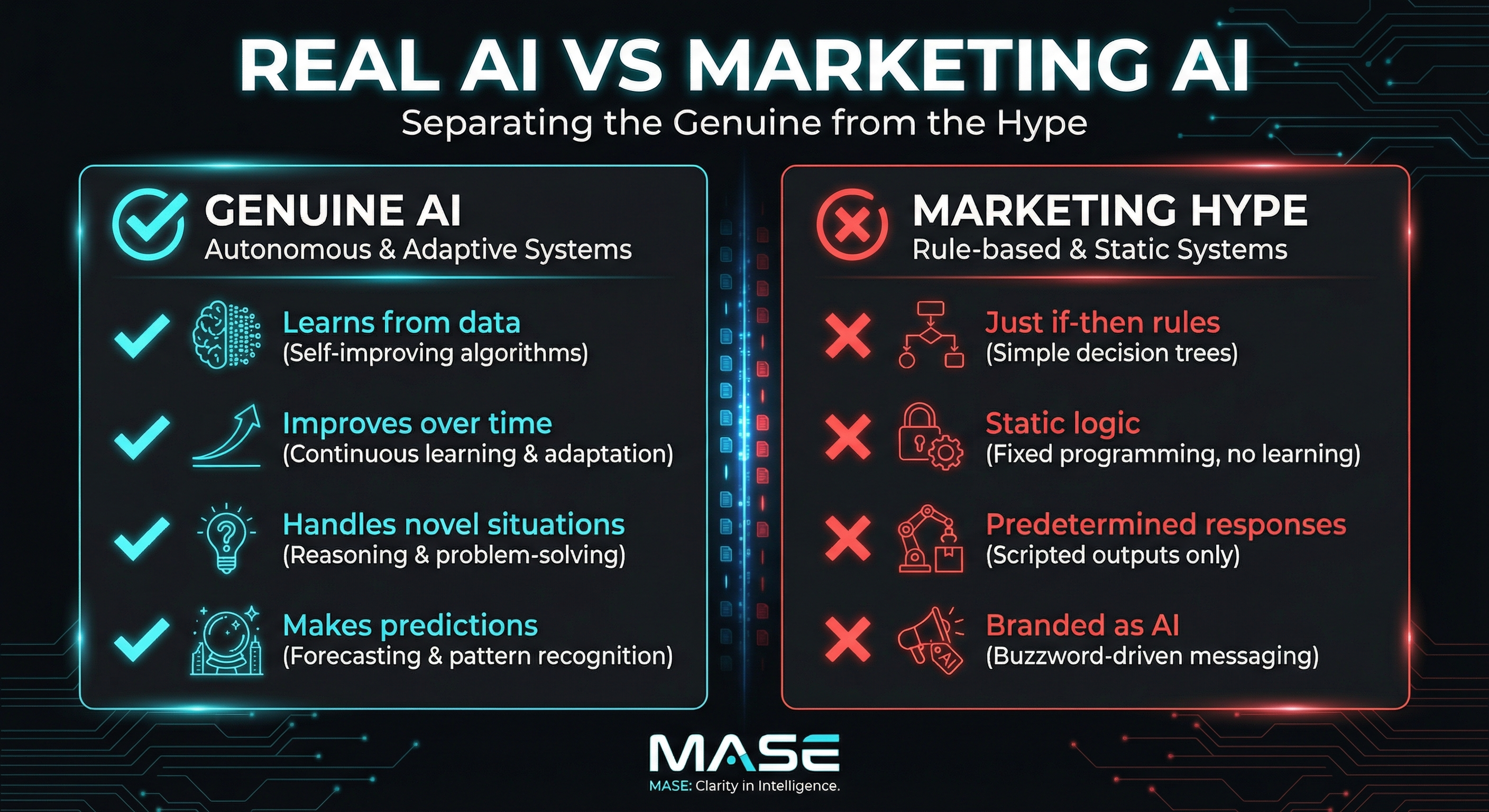Real AI vs Marketing Hype